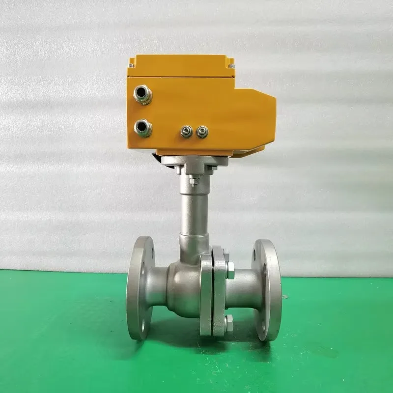 LNG 에틸렌 LPG 프로판 차단 및 조절 밸브용 특수 방폭 저온 전기 볼 밸브