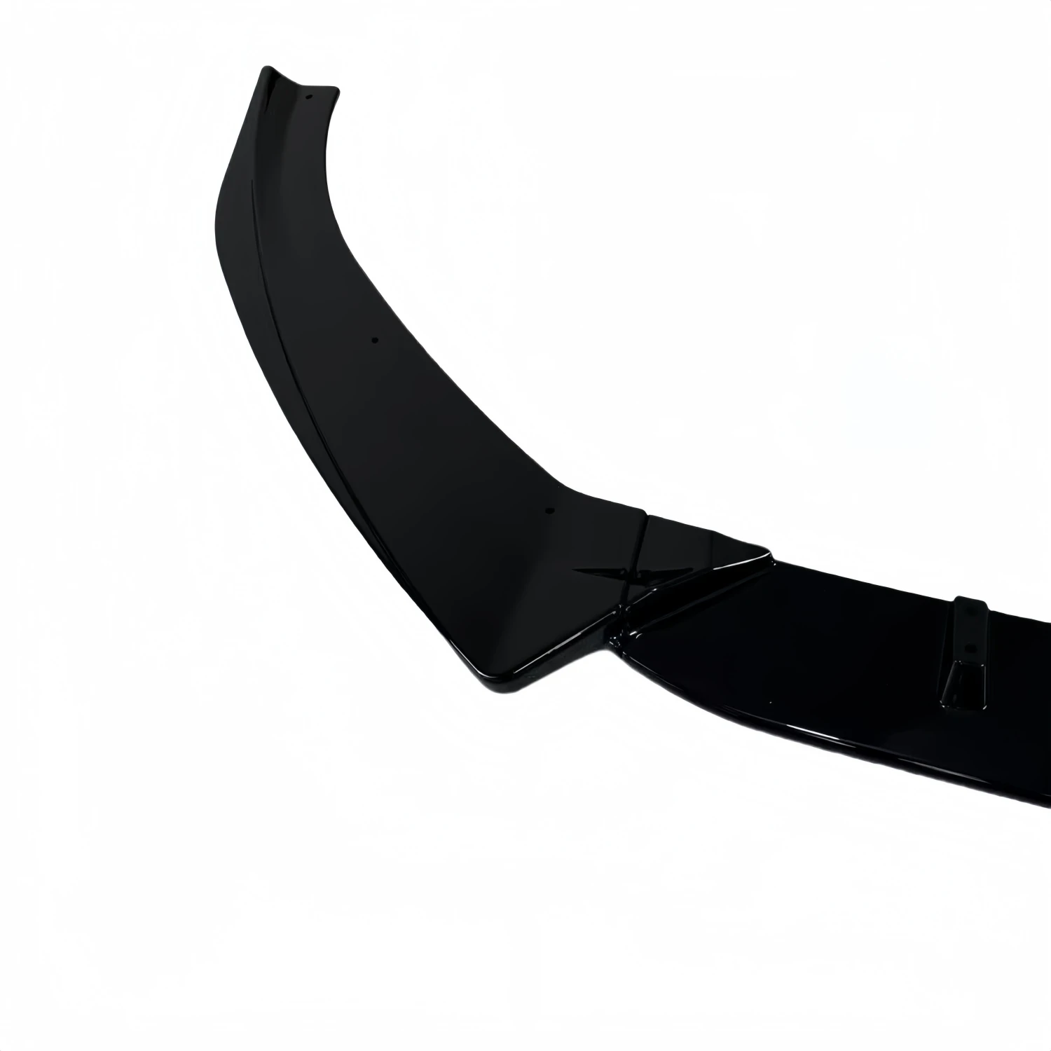 Gloss Black Car Front Bumper Lip Splitter For Audi A3 8V S-Line S3 Facelift 2017-2020 Saloon/Sportback Not For Standard Bodykits view 4
