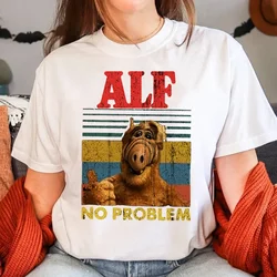 Alf top damski śmieszne projektantki anime t-shirty dziewczyna manga ubrania anime