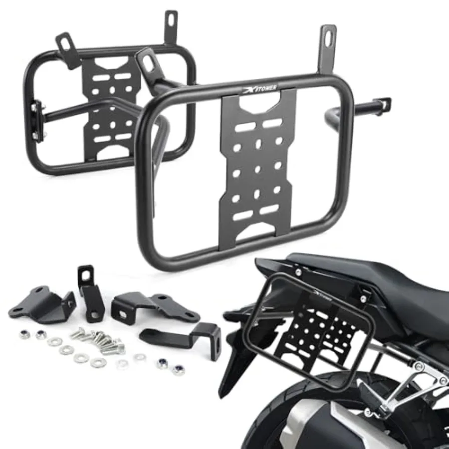 

Задняя стальная грузовая корзина для мотоцикла CB500X 20132024 и NX500 20242025 с черной отделкой, прочное решение для хранения