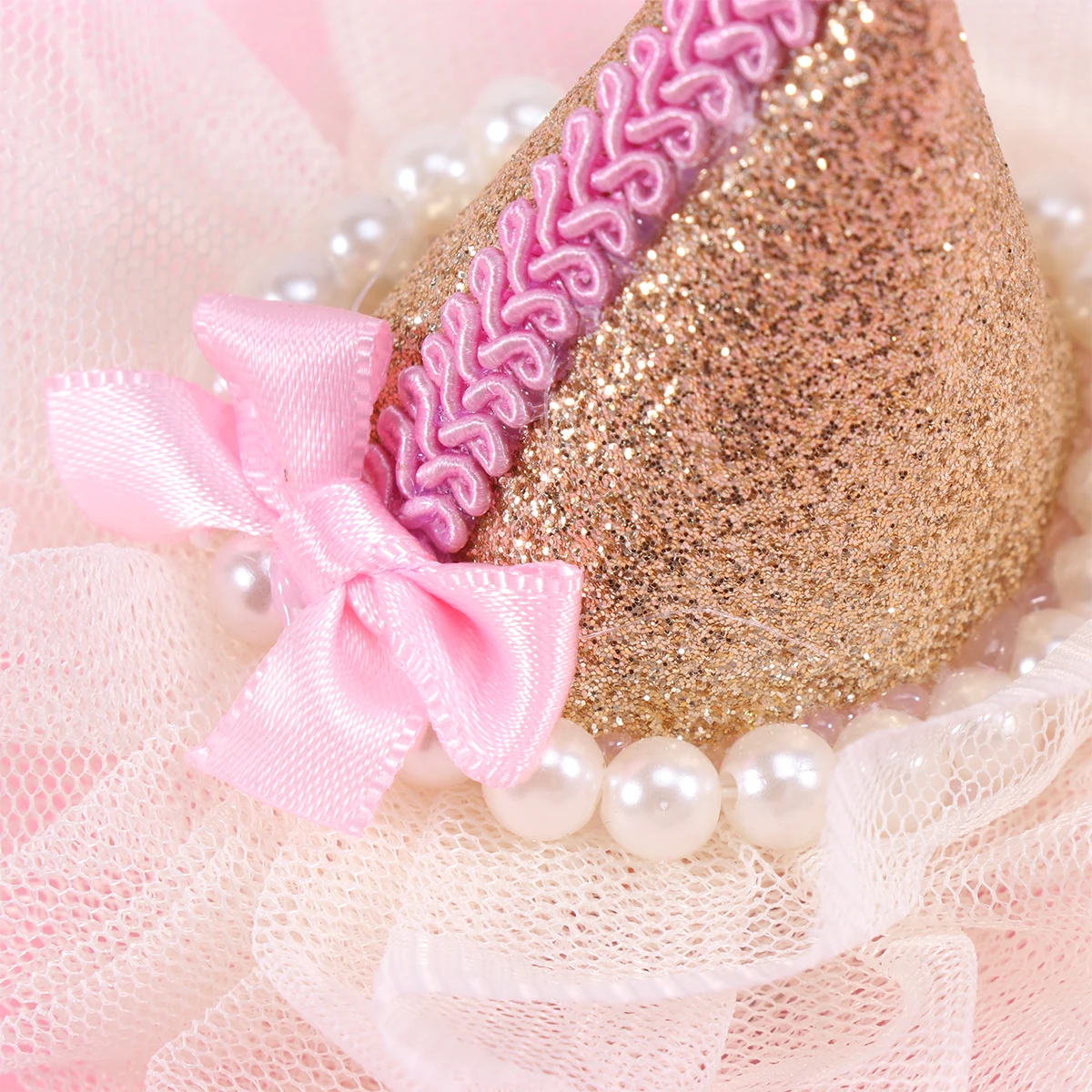 

Pet Headdress Dog Hair Clips Soft Comfortable Christmas Birthday Photo Props Accessories Hair Pins Headwear Pet Supplies Dog