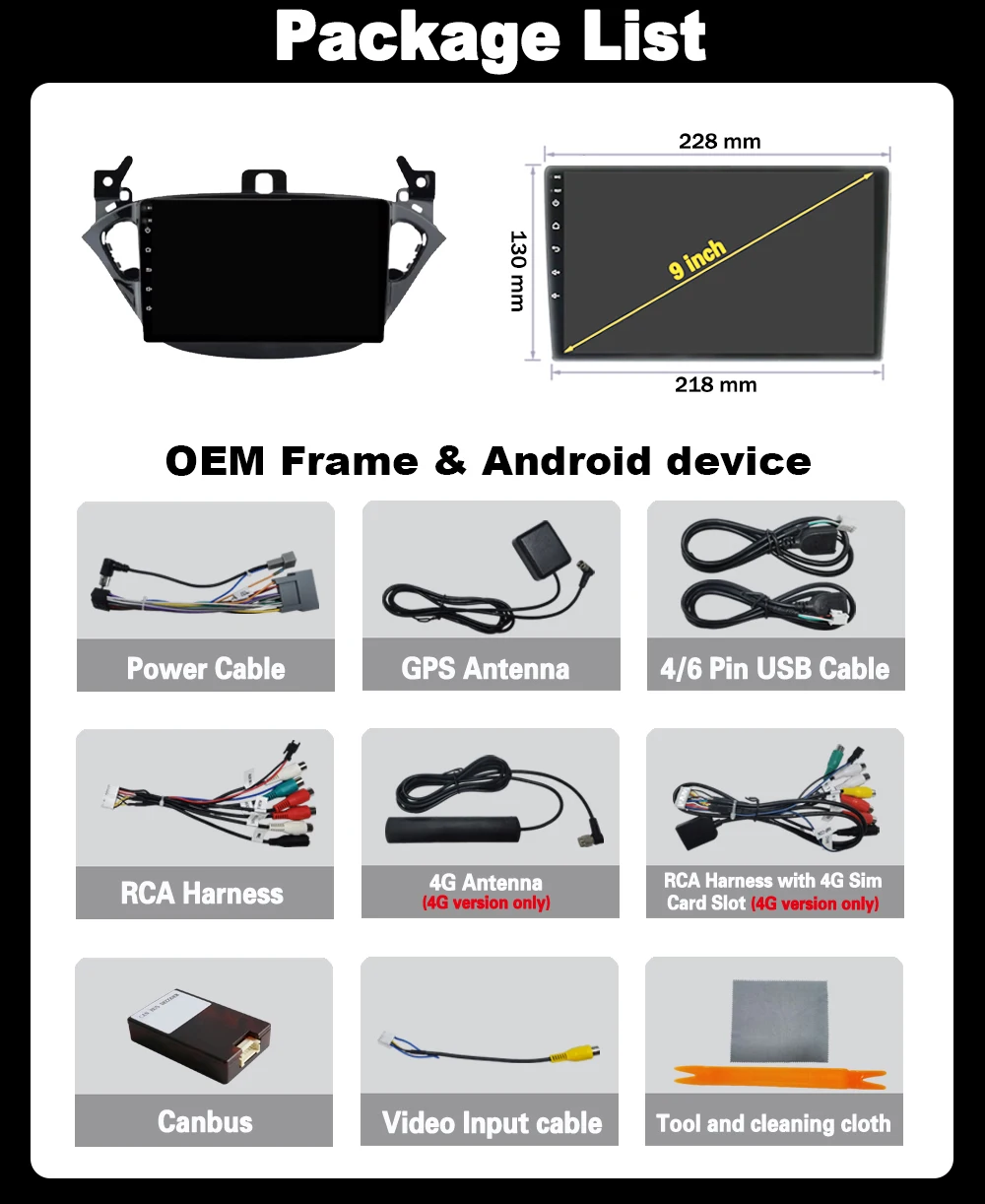 أندرويد 14 راديو السيارة مشغل وسائط متعددة لأوبل آدم 2013 -2016 ل كورسا E 2015 -2019 السيارات شاشة تعمل باللمس الصوت ستيريو CarPlay