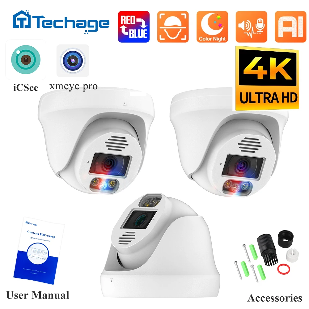 techage-8mp-poe-ip-dome-camera-2-way-audio-color-night-vision-for-poe-nvr-set-cctv-system-human-detect-indoor-onvif-xmeye