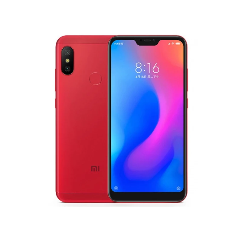 Xiaomi-redmi 6 pro telefone móvel, rom global, 4g, 64g, Snapdragon 625, 4000mAh bateria, dual sim, android, usado