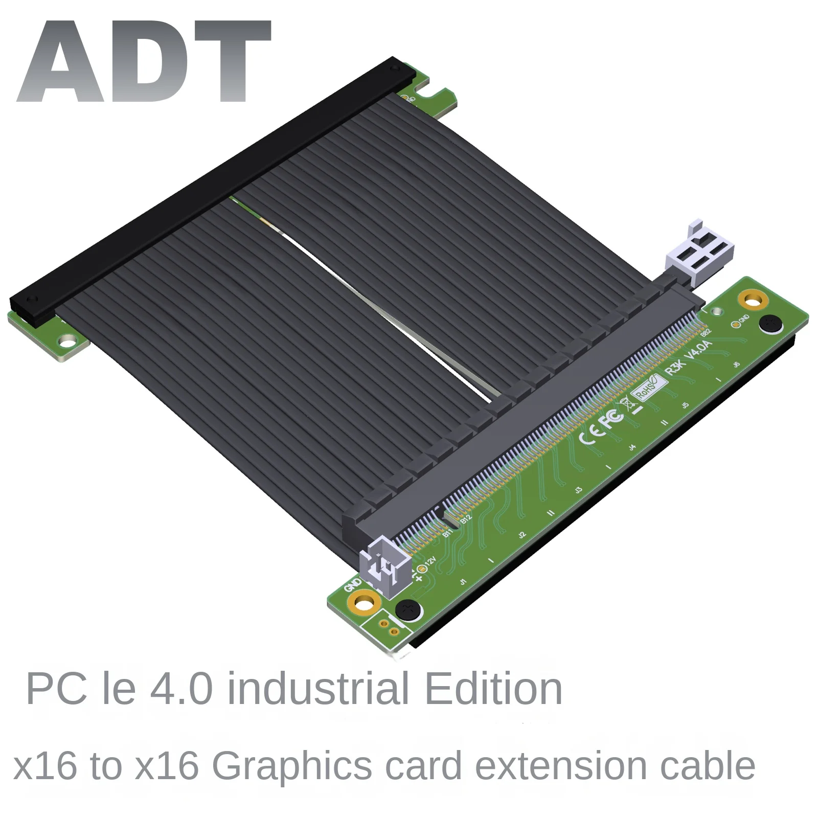 

ADT Расширенная видеокарта двойной Реверс PCIe 4,0x16 полная скорость стабильная фотография от продавца