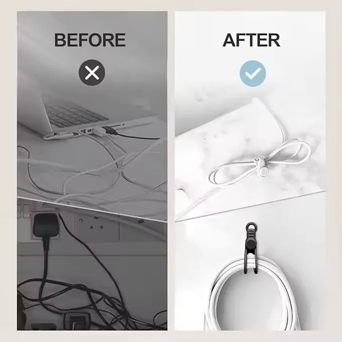 

10 шт. силиконовые кабельные стяжки, органайзер для шнура, кабельные ремни, многоразовые стяжки для шнура, органайзер для дорожного кабеля, милые эластичные стяжки, проволочные стяжки