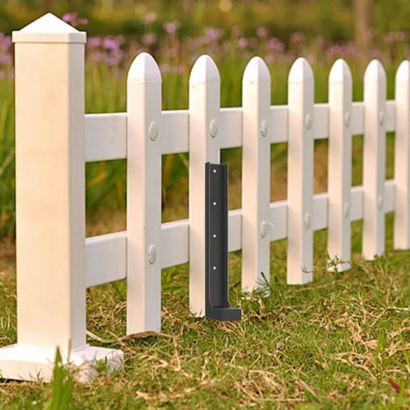 Fence Post Repair Fence Post Repair Spike Heavy Metal Replacement Thickened Quick Easy Spikes For Ground Lawn Fencing Leaning