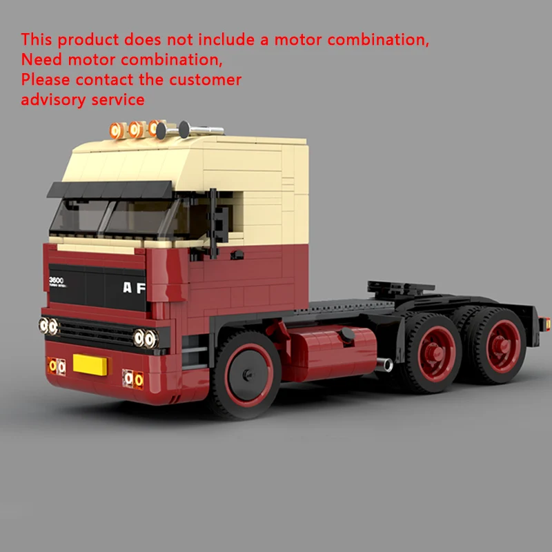 

City Car Model MOC Building Bricks 3600 ATi Heavy-Duty Tractor Truck Modular Technology Children Holiday Gifts Assemble Toy Suit