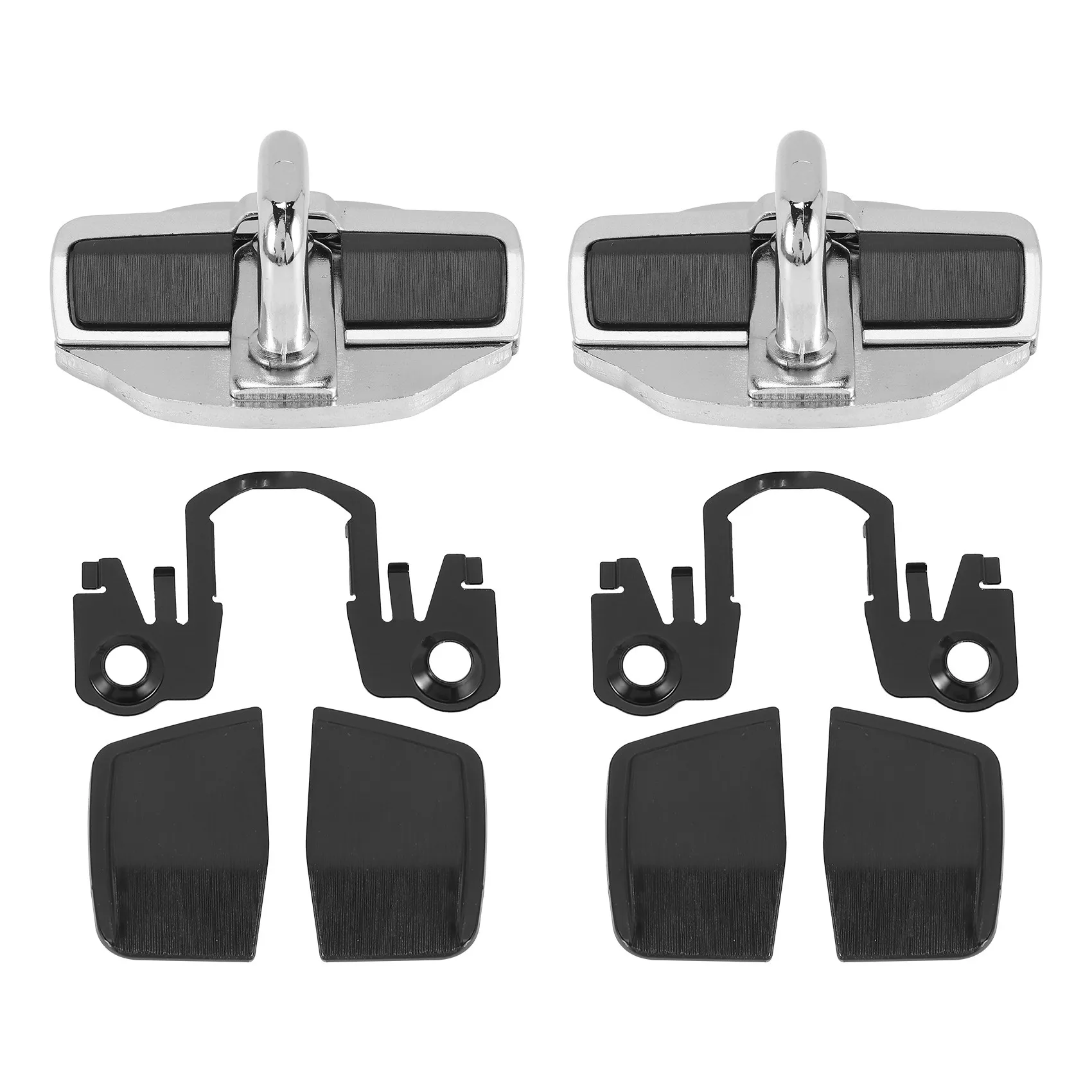 Protecteur de serrure de porte pour Honda Accord Civic, stabilisateur de porte, loquets, couvercles d'arrêt, CRV, HRV, Odyssey, 2 jeux