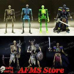 SToy kulu world 1/12 Skeleton Soldier Seabone Burnt Ghostfire Eyes In The Mirror Reaper Knight 6