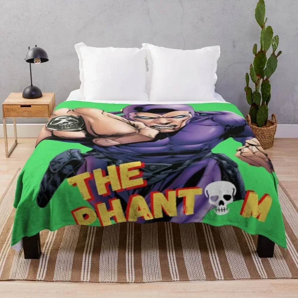 

Ghost Who Walks : The Mysterious Ghost Throw Blanket Nap Tourist Flannel Blankets wednesday valentine gift ideas Blankets