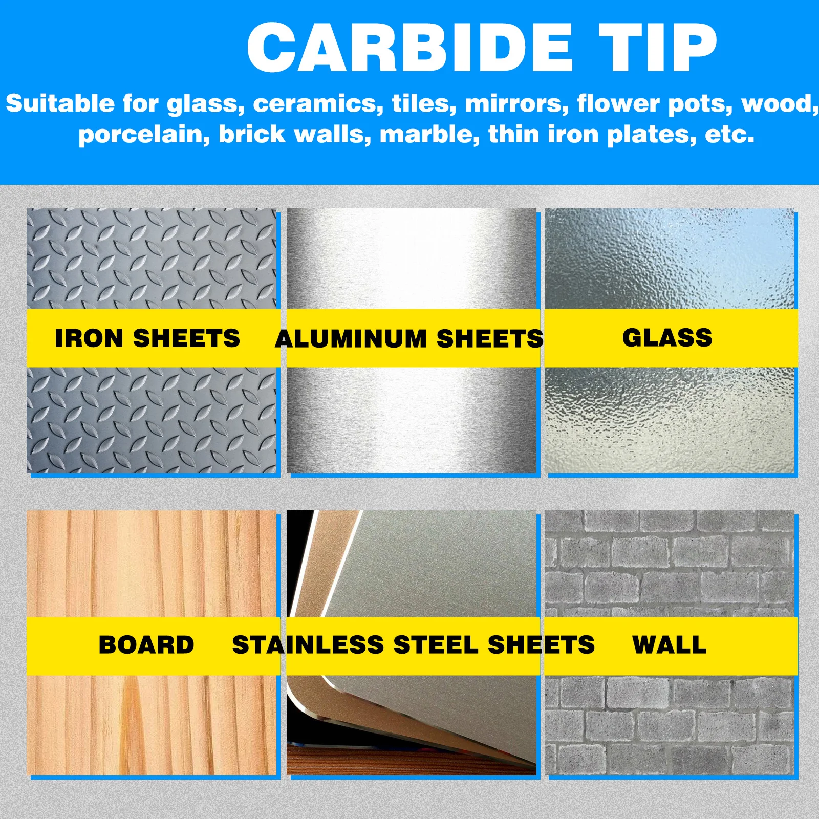 13 قطعة مجموعة لقمة مثقاب الرأس السداسي 4341 Hss 1.5-6.5 مللي متر الخشب الصلب المعادن دوامة الناي التيتانيوم شنيور يعمل بالبطارية متوافق #2
