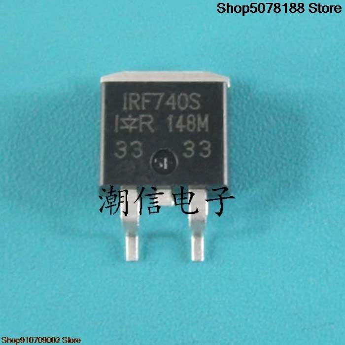 10 peças F740S IRF740S 10A 400V