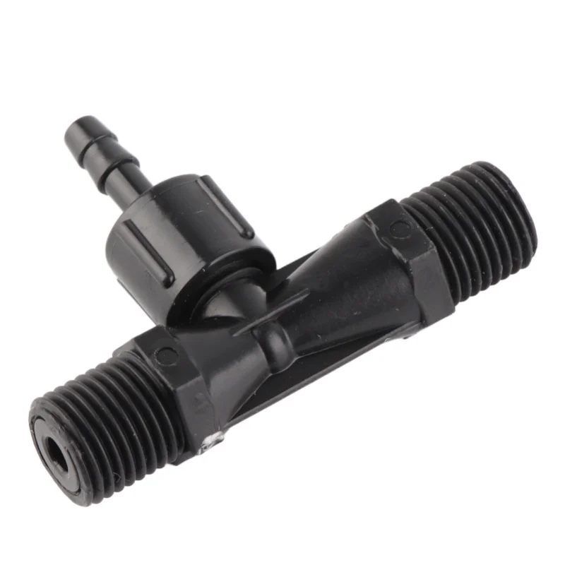 حاقن خلط سائل الغاز PVDF أنبوب فنتوري لري الزراعة مولد الأوزون 1/4in