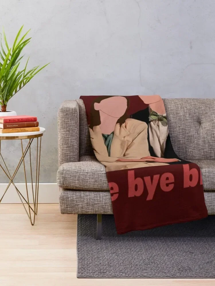 Bye bye birdie Throw Blanket heavy to sleep valentine gift ideas Furry Blankets