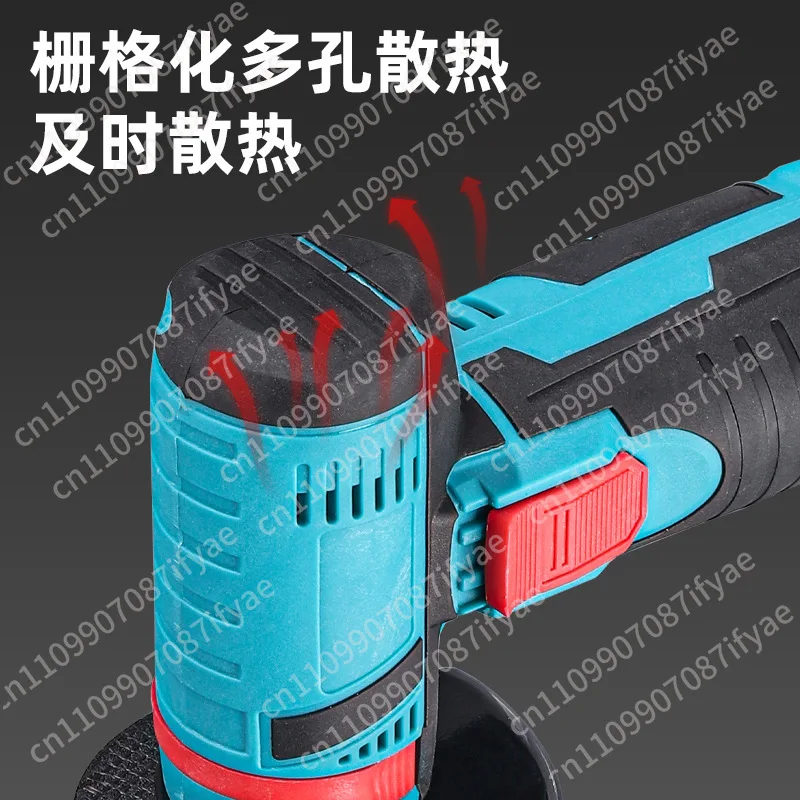 3 inch lithium battery angle grinder household small handheld cutting machine grinder polishing machine seam grinding machine