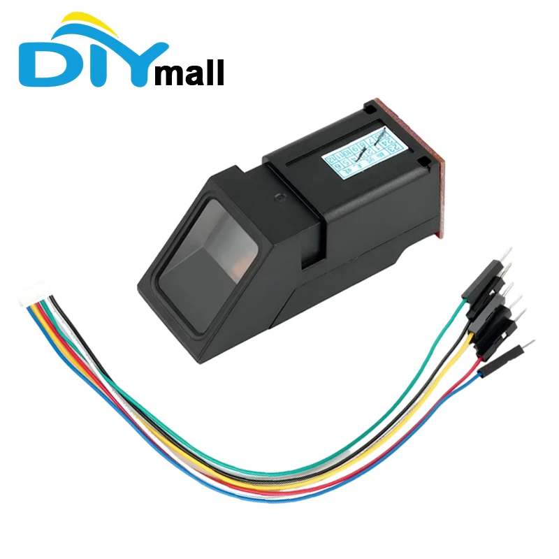 AS608 Optical Fingerprint Sensor Module Green Light Recognition Board Biometric Security Access Control Parts for Arduino