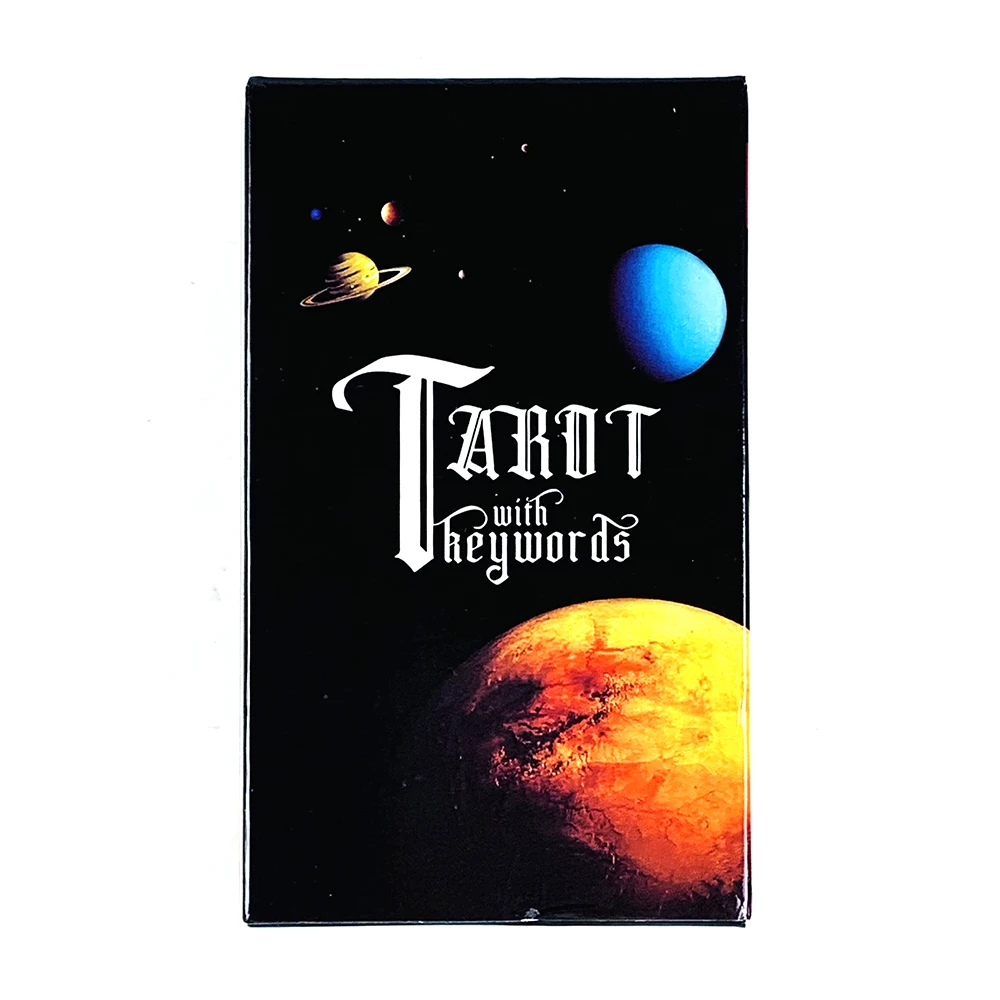 Tarot Cards For Beginners With Meaning On Them, 78pcs-Cards Fortune Telling Game Family Party Entertainment Cards Game