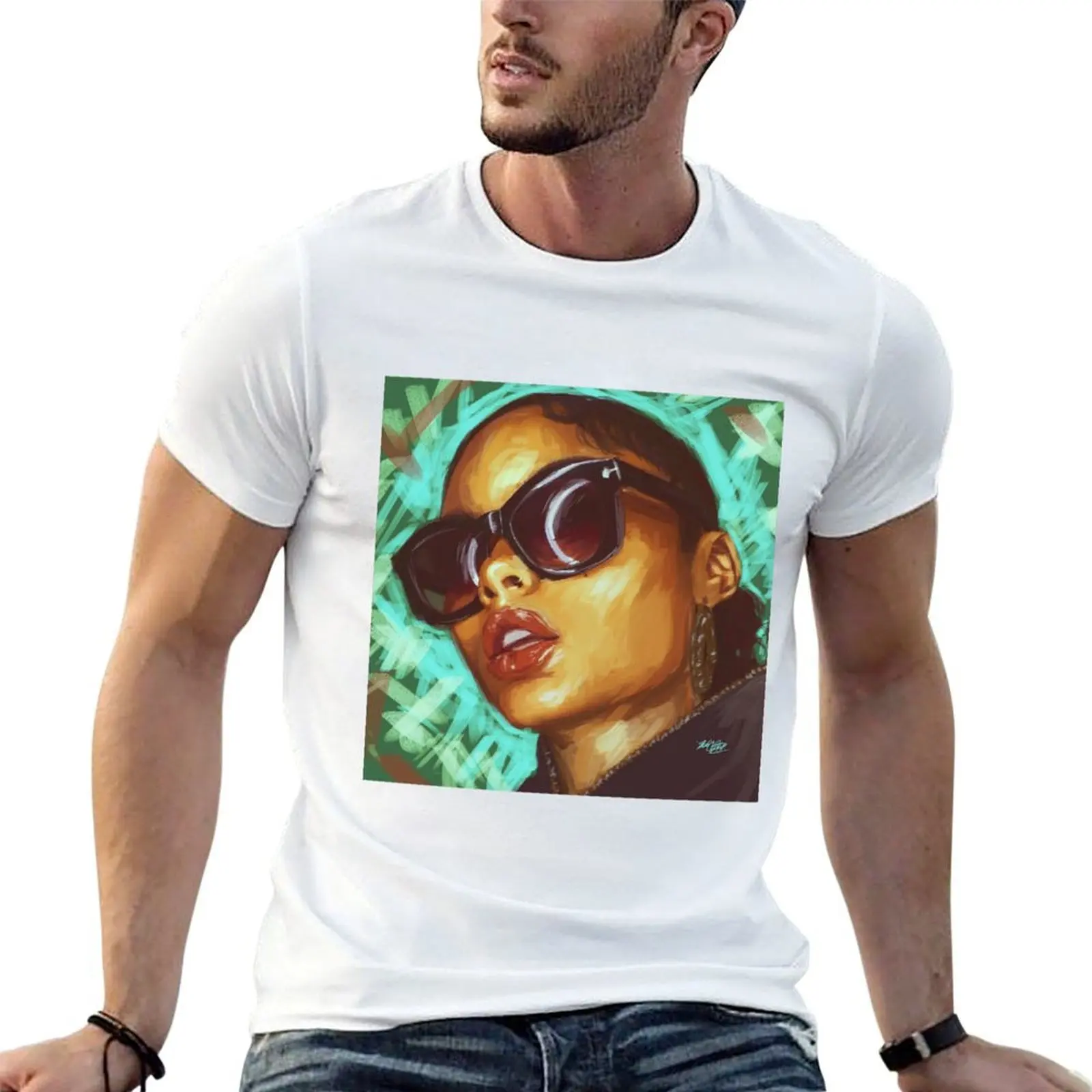 India Love- Static T-Shirt graphic tee shirt plus size tops Short sleeve tee men