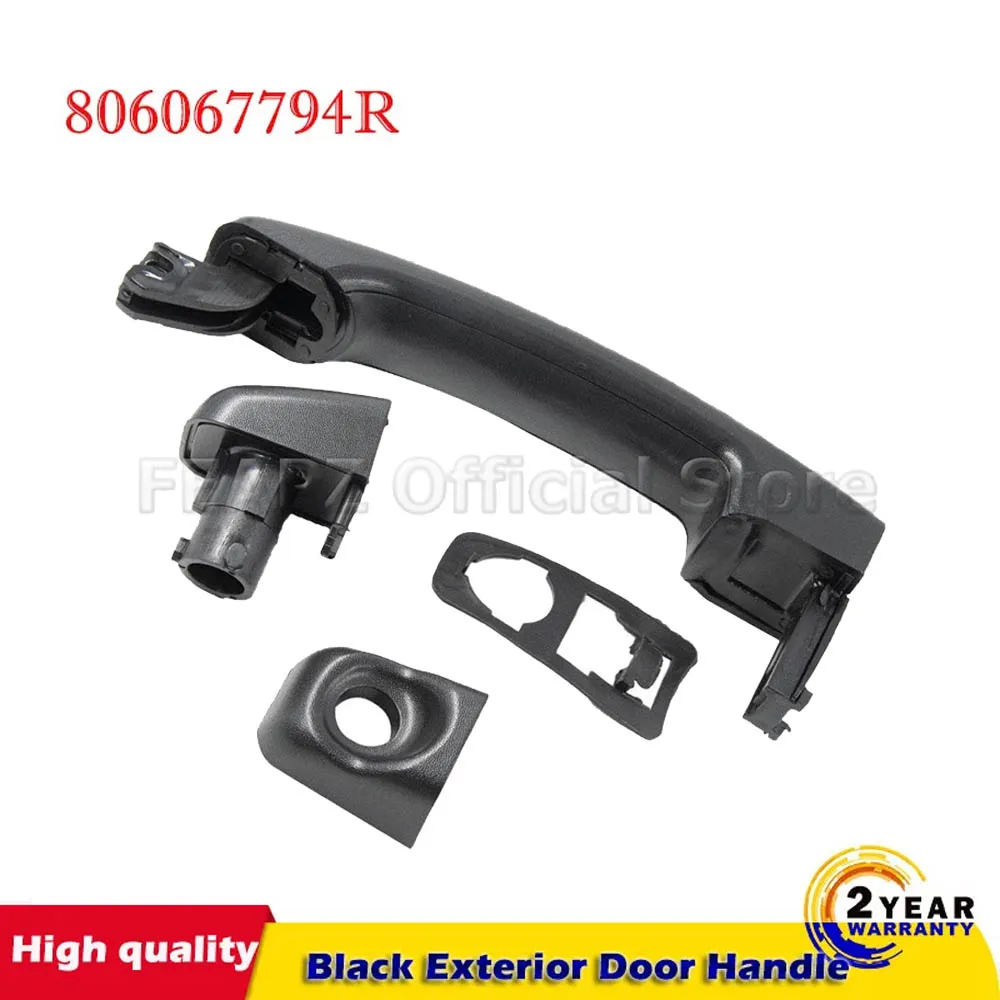 Black Exterior Door Handle for Vauxhall Movano MK2 2010-Onward Renault Master MK3 806067794R Auto Replacement Parts