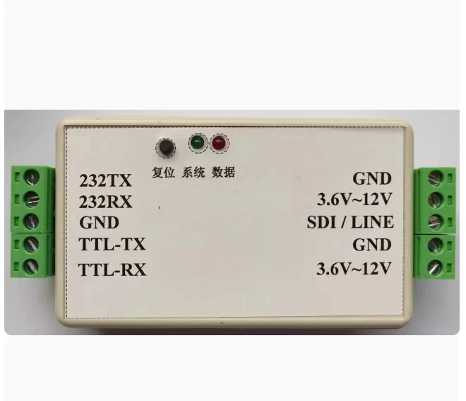 RS232 na SDI-12 protokol chytá debugger konvertor podporuje široký elektrické napětí energie poskytnout