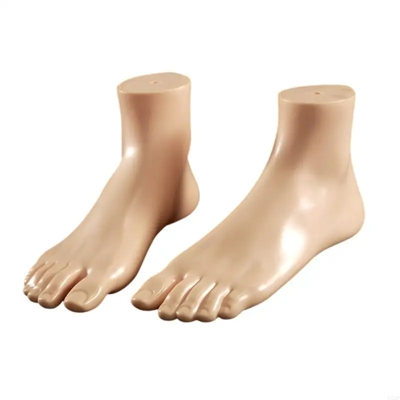 PACK 2 PROFESSIONNEUX PVC MANNEQUIN SHOOS EXPOSITION Modèle pour chaussettes