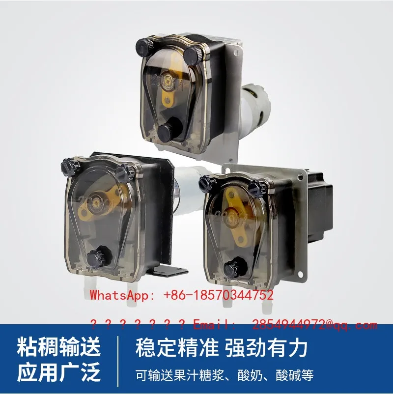 203KA Sealed Mini Peristaltic Pump Small Precision Dosing Pump for Laboratory Dishwasher Printing Equipment