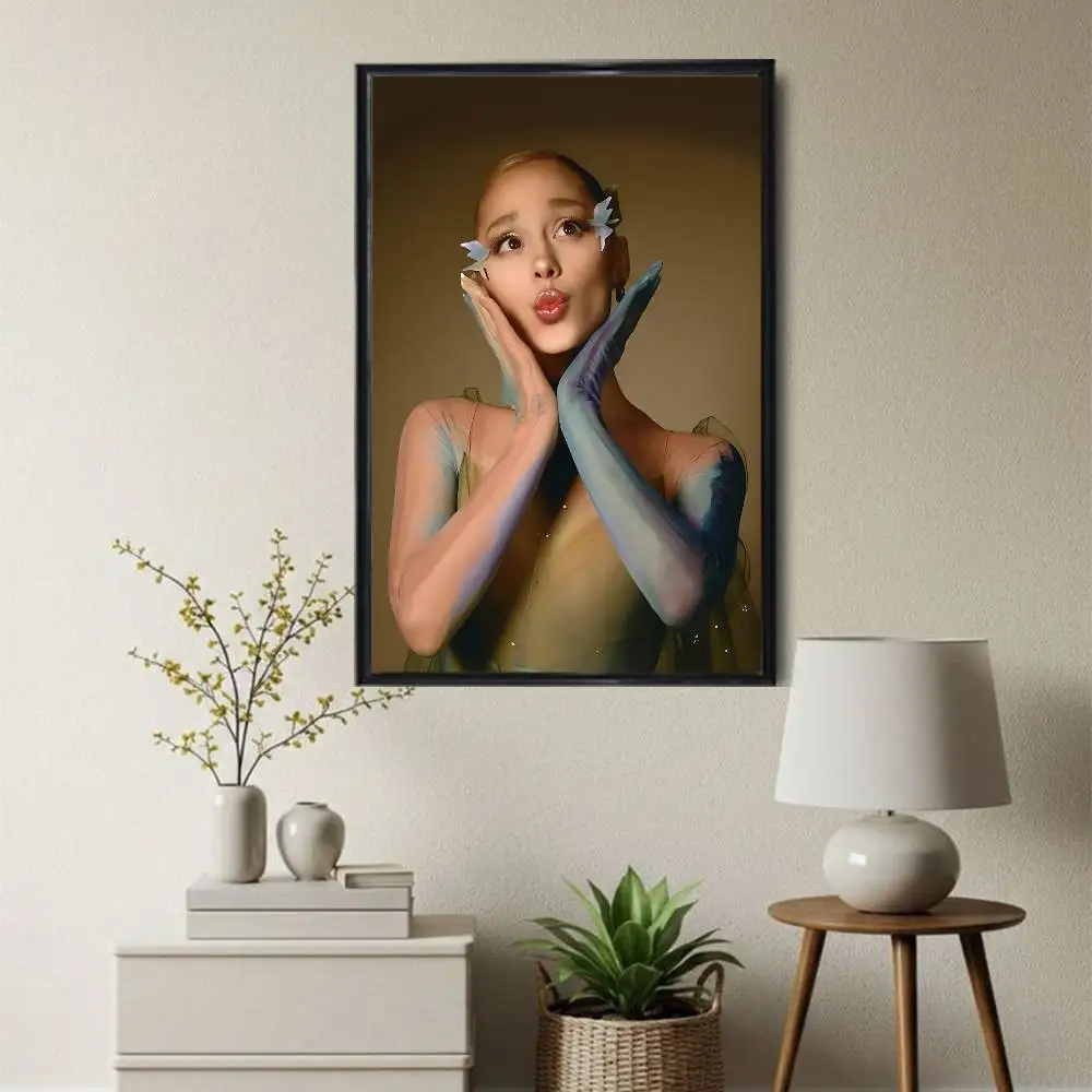 Dangerous Woman petal Ariana Grande Poster HD Art Wall Waterproof Home Living Room Bedroom Bar Aesthetic Decoration
