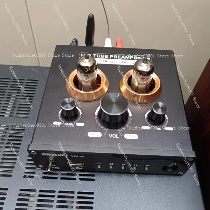 

Tube Fever Bile Preamplifier Bluetooth 5.0 Lossless Player APP Music Selection Radio