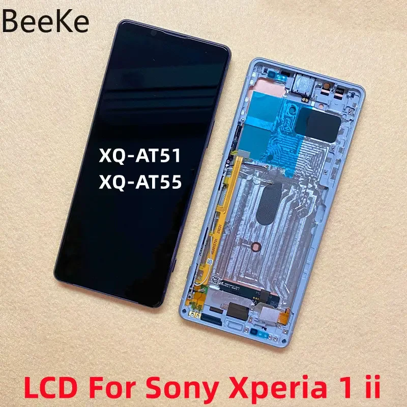 

LCD Display Original 6.5'' For Sony Xperia 1 ii / X1 II AMOLED Touch Screen Digitizer Assembly XQ-AT51 / XQ-AT52 Replacements