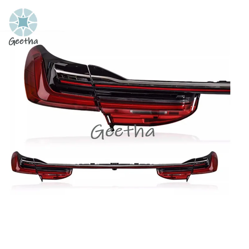 

For Tail Light Upgrade Taillights for BMW 7 G11 G12 Old To New Modified Brake Turn Signal Dynamic Through LED Rear Light