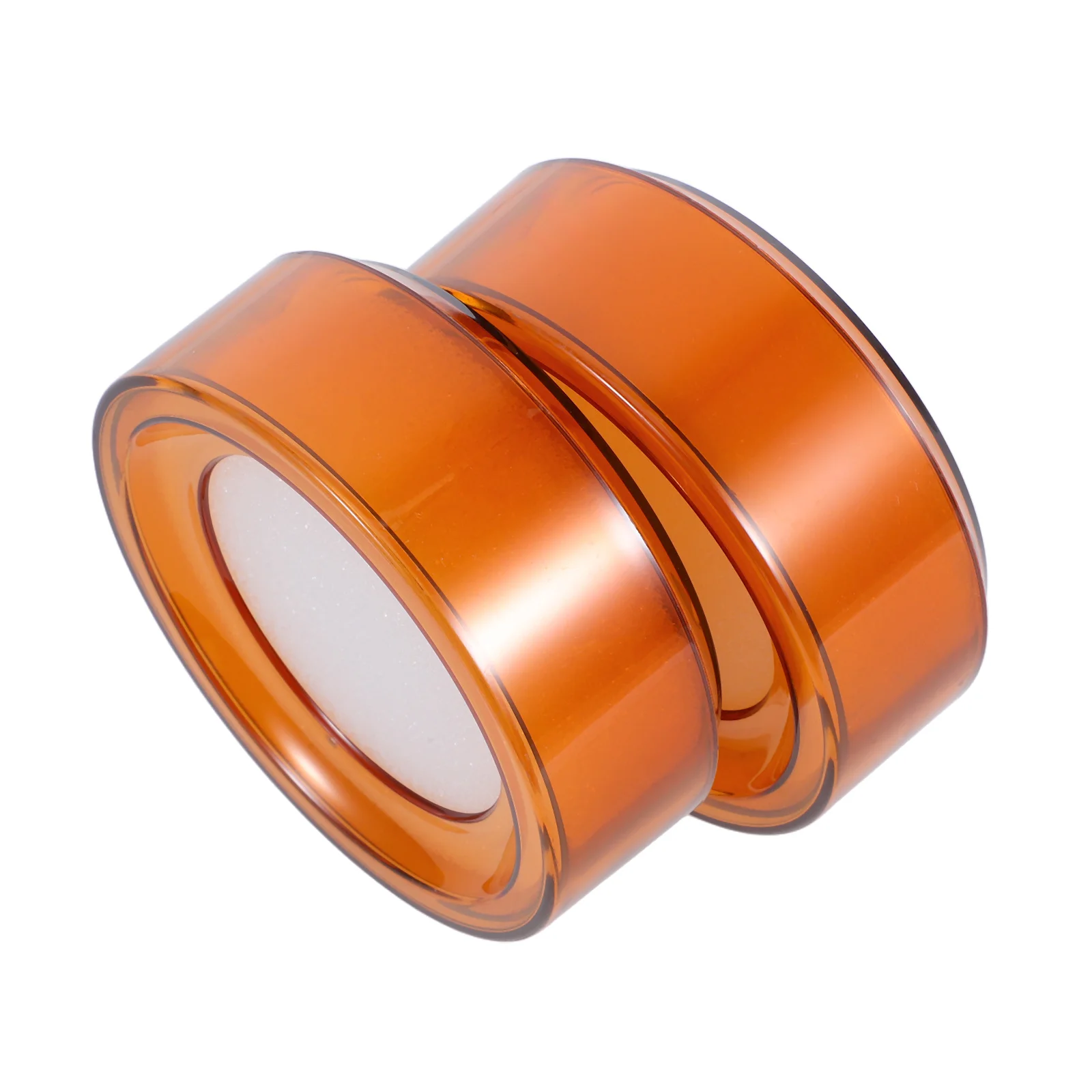 2Pcs Finger Moistener for Counting Money Desktop Use Plastic Sponge Round Tip Wetting Tool Document Handling Efficient Grip Aid