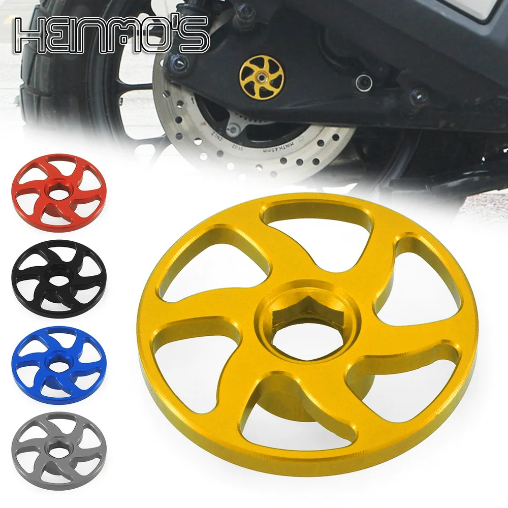 

For Honda ADV350 ADV 350 Nss350 NSS 2021-2024 2025 2026 Rear Axle Decorative Ring Rear Axle Metal Cover Rotating Cover