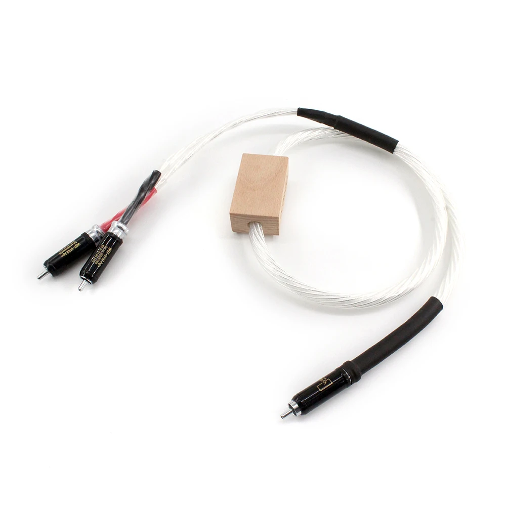 Hi-End Nordost  Odin  Cable One RCA to Two RCAs Interconnect Single Line Audio Cable RCA Splitter Cable HIFI