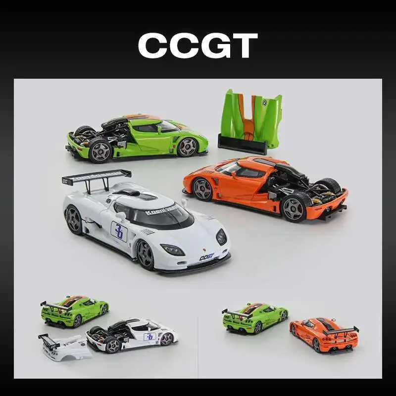 

PreSale Autobots 1:64 CCGT Hypercar Openable Hood Diecast Diorama Car Model Collection Toys