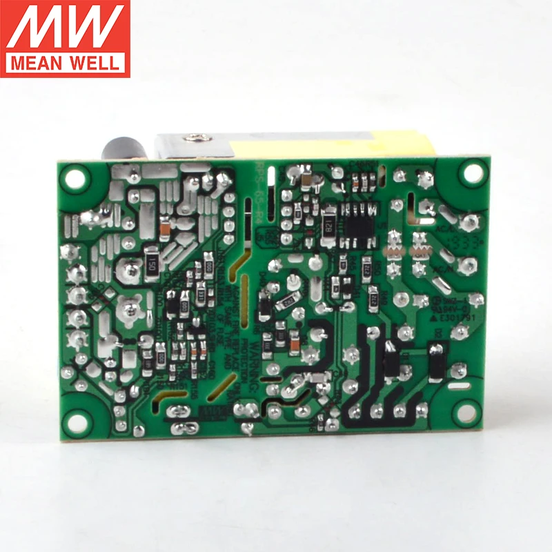 MEAN WELL PCB Medical Type RPS-45 Series Single Output Switching Power Supply RPS-45-3.3/5/7.5/12/15/24/48V