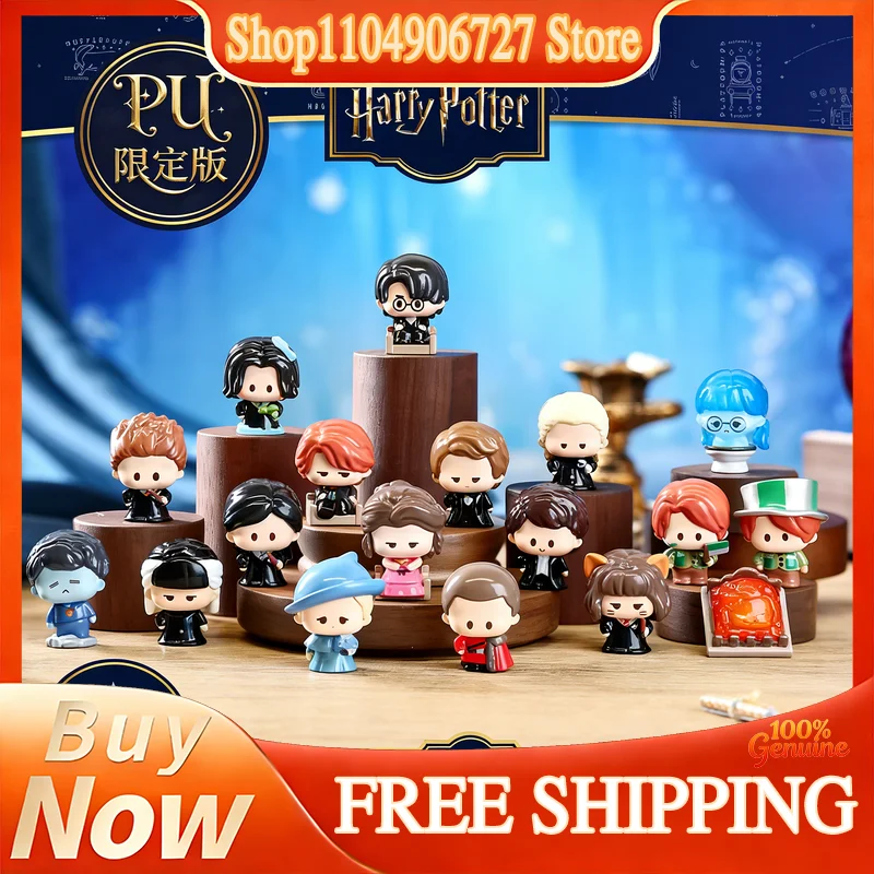 HeyDolls Harry Potter Hausleben Mini Blind Bag Komplettbox Neu Authentisch Matt Glänzend PVC Niedliches Sammelspielzeug für Potter-Fans