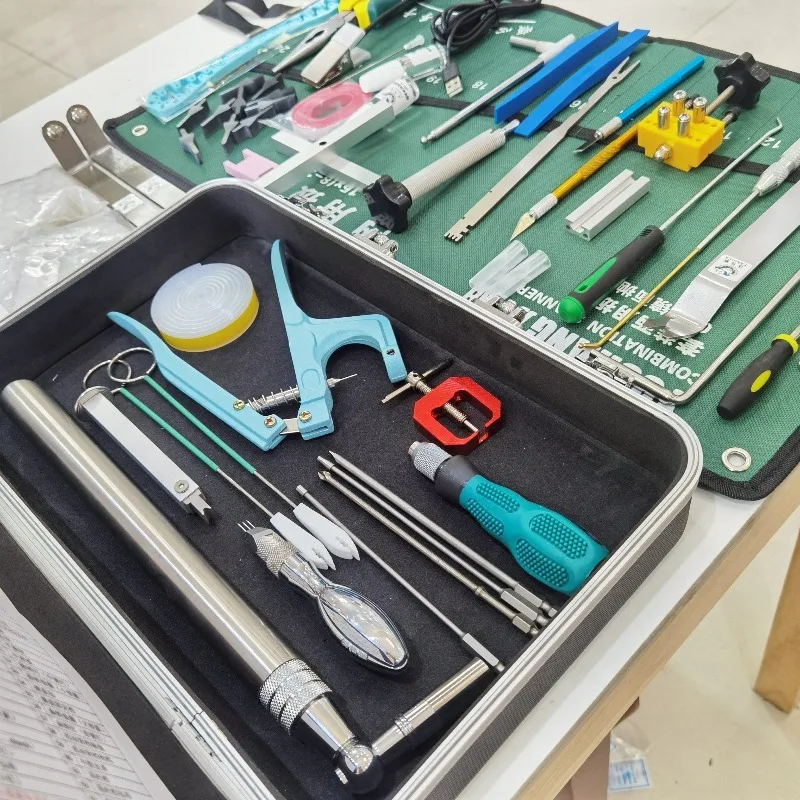 Piano repair kit, commonly used tools for tuning and repair