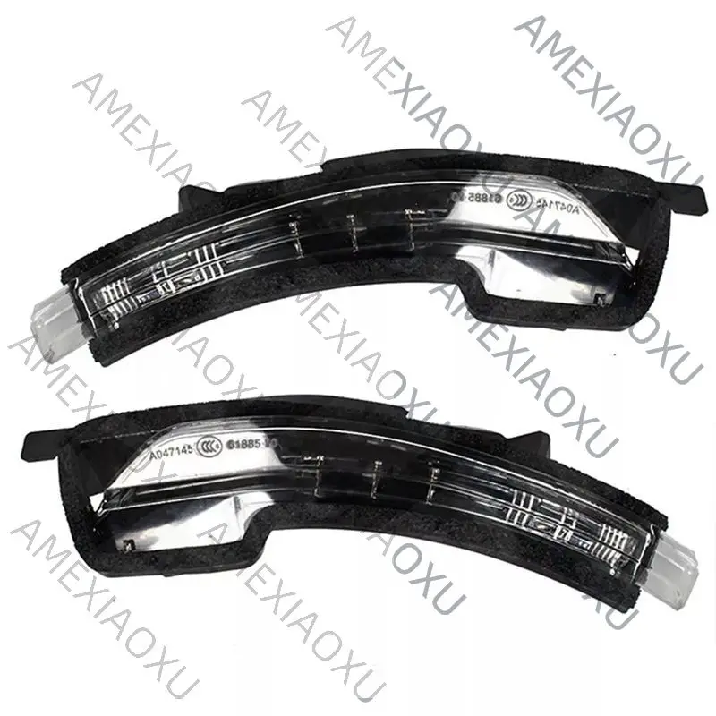 AMEXIAOXU 1Pair Side Mirror Indicator Lamp FR3Z-13B375-A FR3Z13B374A For Ford Mustang 2015-2019 Rearview Mirror Turn Signal Ligh