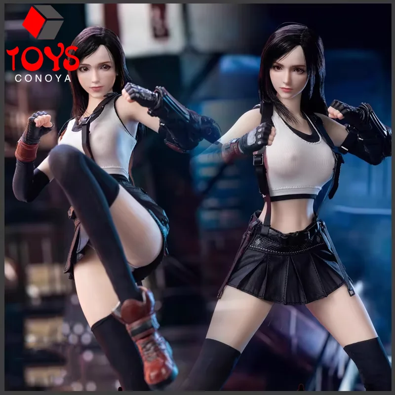 

ASTOYS AS2023-01 1/6 Scale Fantasy Girl Tifa with Movable Eyes 12" Female Action Figure Full Set Collection Toy