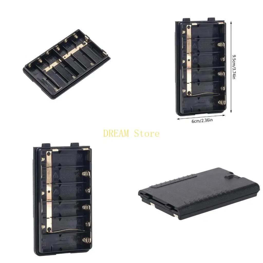 

FBA-25A Walkie Talkie Battery for Case 6x AA Battery Box Container for VX-150/110/400 FT-60R/E best sale