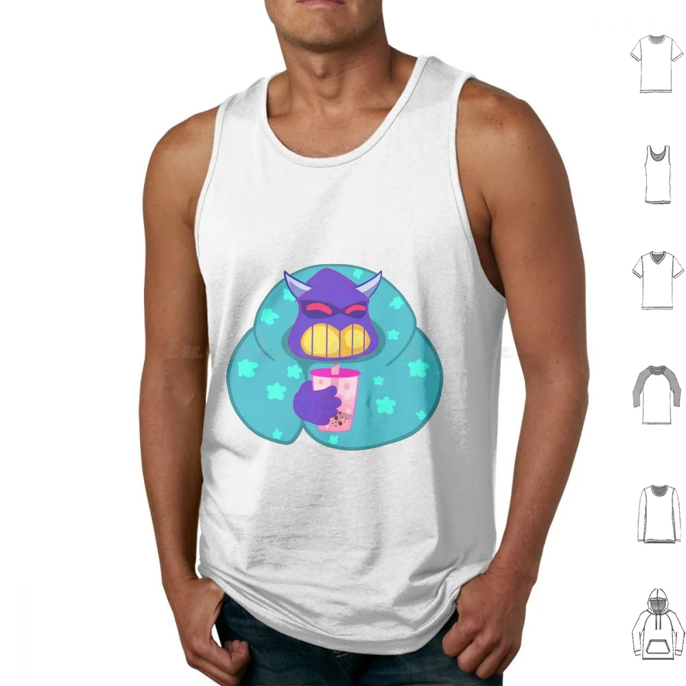 Kawaii Lightyear Zurg Tank Tops Print Cotton Boba Lightyear Zurg Robot Buzz Kawaii Cute Evil Emperor Zurg Emperor