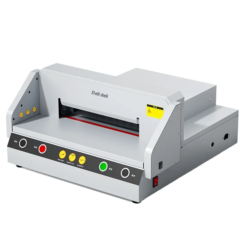 High Quality A3 Desktop Electric Paper Trimmer 63KG 590x590x300mm Office Graphic Automatic Cutter