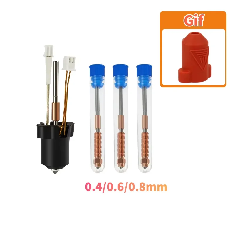 

For Creality K1C Hotend Kit Quick Swap Ceramic Heating Block High Flow 3D Printer Parts For K1 Max K1 SE.