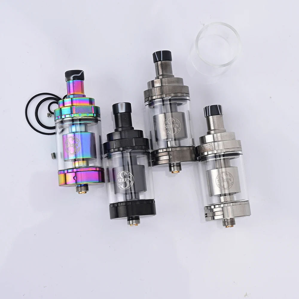 Wolfcoolvape VAPE Siren V2 GTA MTL RTA vaporizer 24mm Single Coil Rebuilding atomizer rta tank - view 5