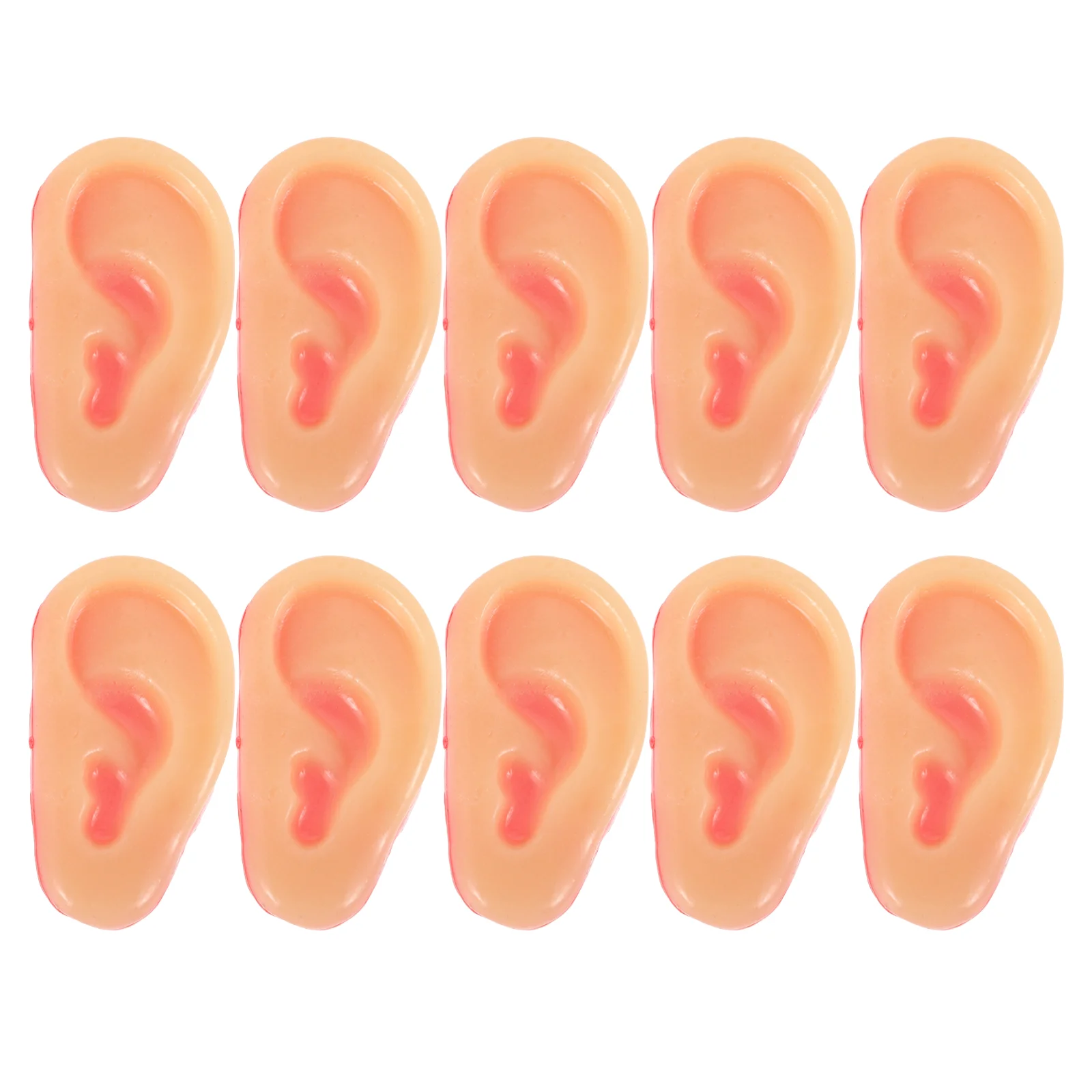 

10 Pcs Tricky Ear Toys Prop Simulation Intimidation Fake Decor Cosplay Props Simulated
