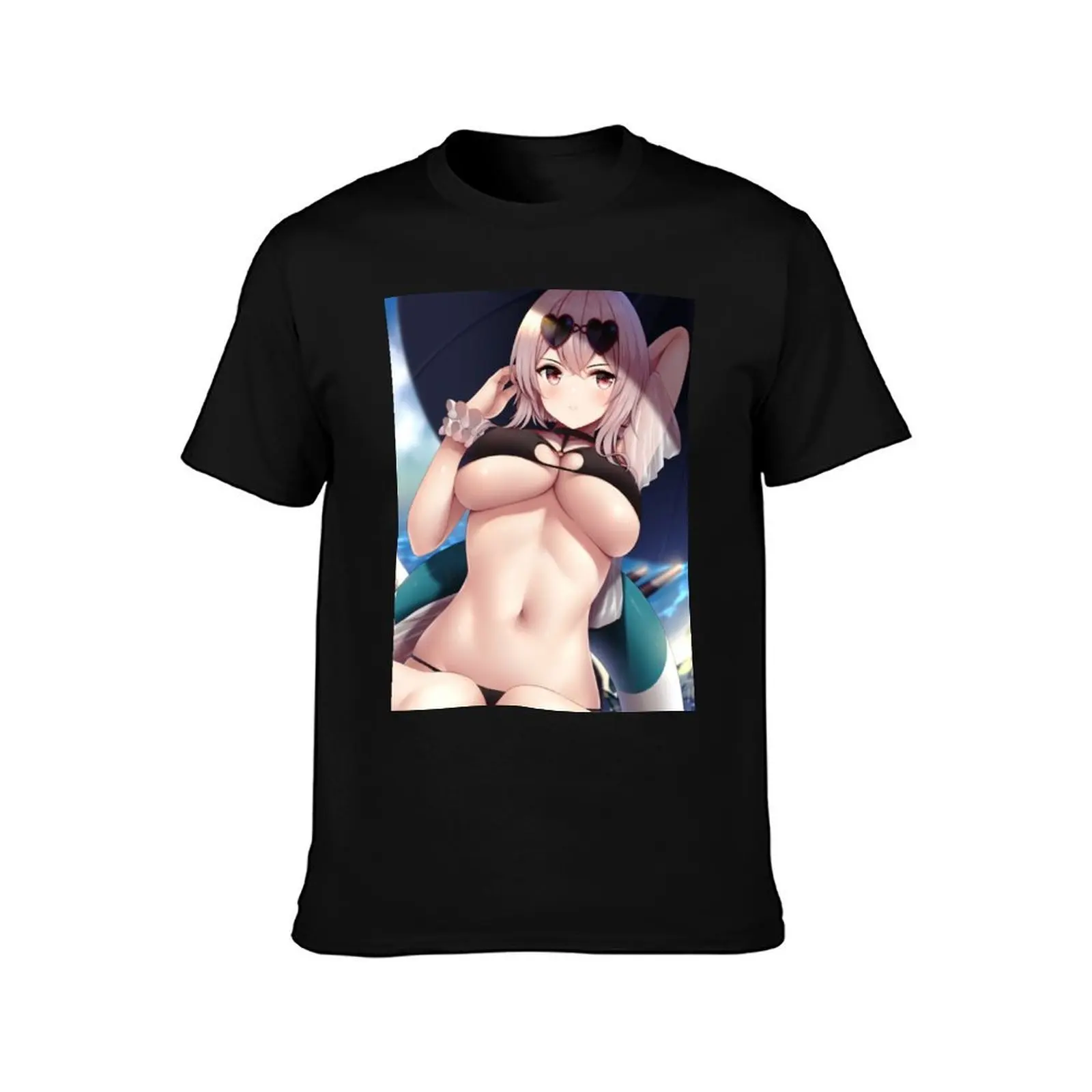 Sirius Halter Bikini Azur Lane T-Shirt cotton t shirts man 100% T-Shirt