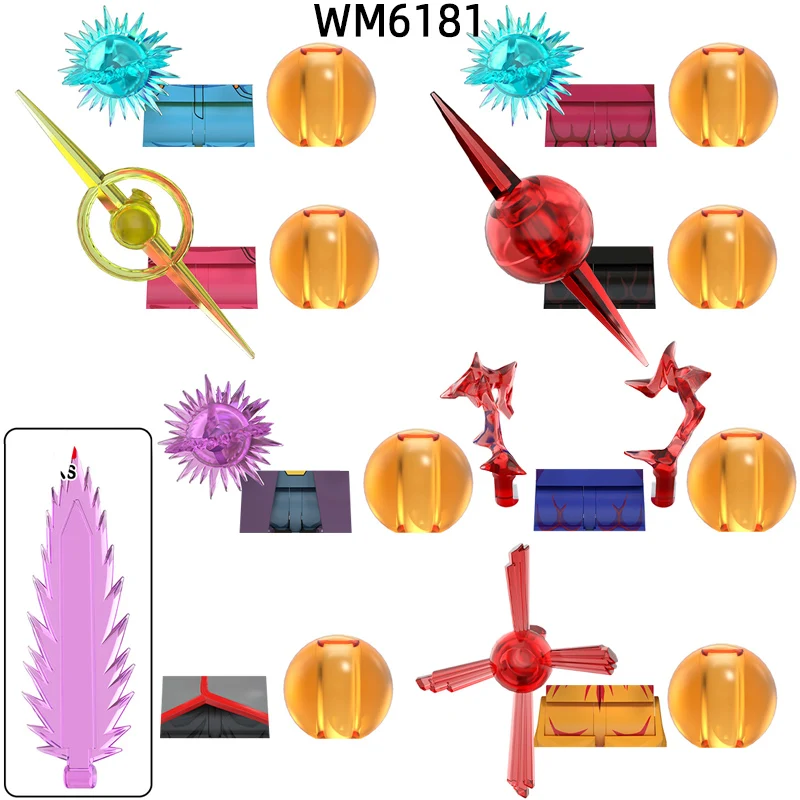 مجموعة طوب MOC للأطفال ، شخصيات الحركة ، الأسلحة ، السراويل ، أجزاء الشعر ، كتل النموذج ، هدايا اللعب ، WM6181