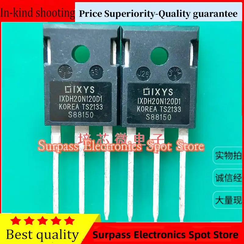 

10PCS-100PCS IXDH20N120D1 TO-247 1200V 38A IGBT Price Superiority-Quality guarantee