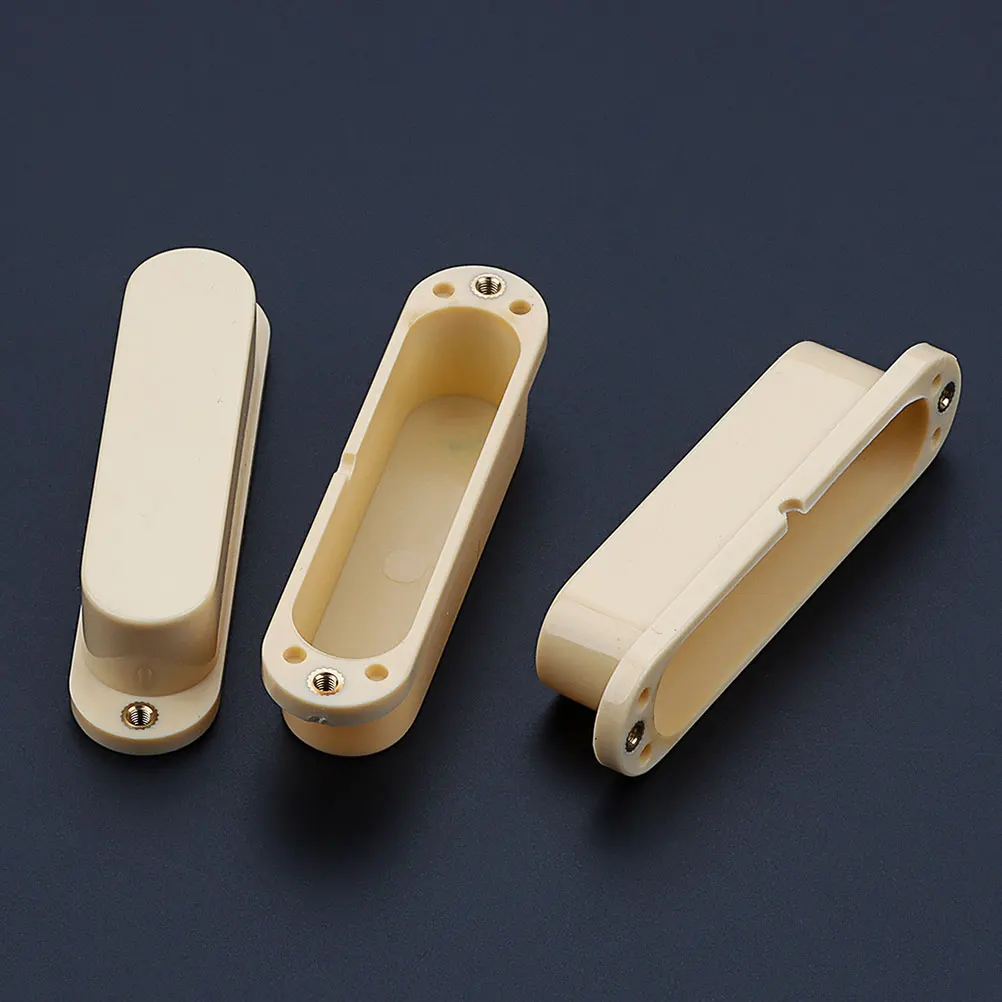 

3pcs Guitar Covers Sturdy Protective Replacement Parts Protectors For Electric Acoustic Guitars Bass Pickup Cover Small